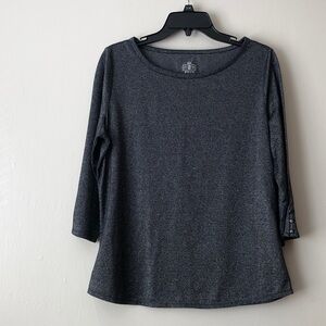Izod Women's Gray Top Large